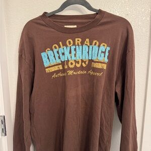 Vintage Breckenridge Colorado Long Sleeve Shirt